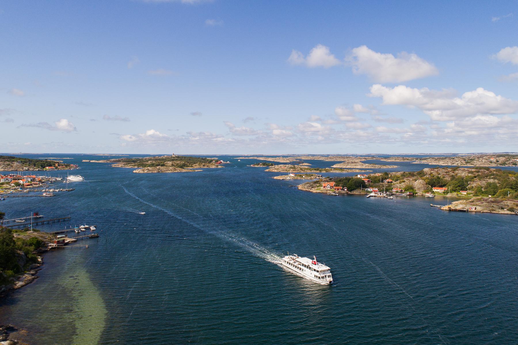 Dinner cruise around Hisingen Island